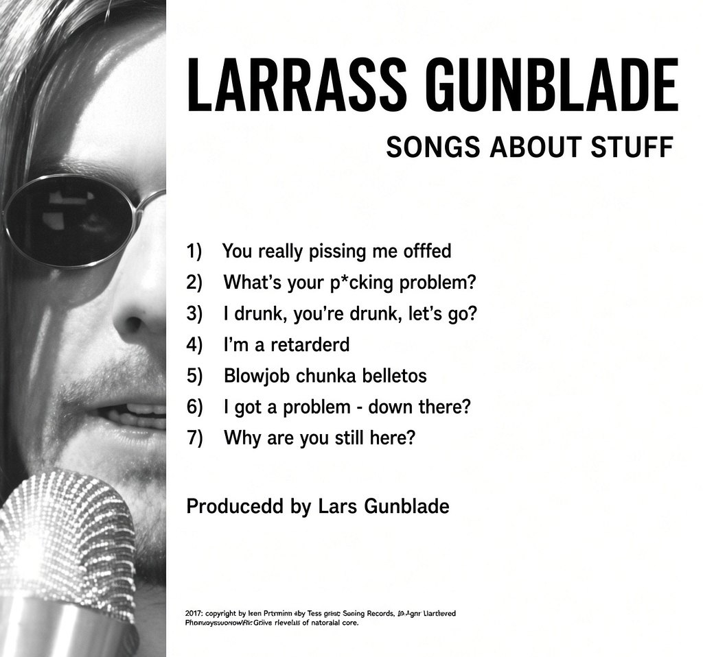 Lars Gunblade - Songs About Stuff