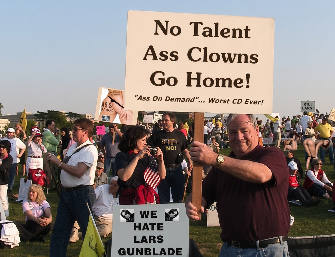 No Talent Ass Clowns Protesters