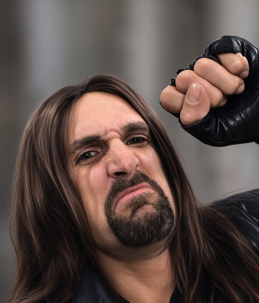drunk musician kicks janitor