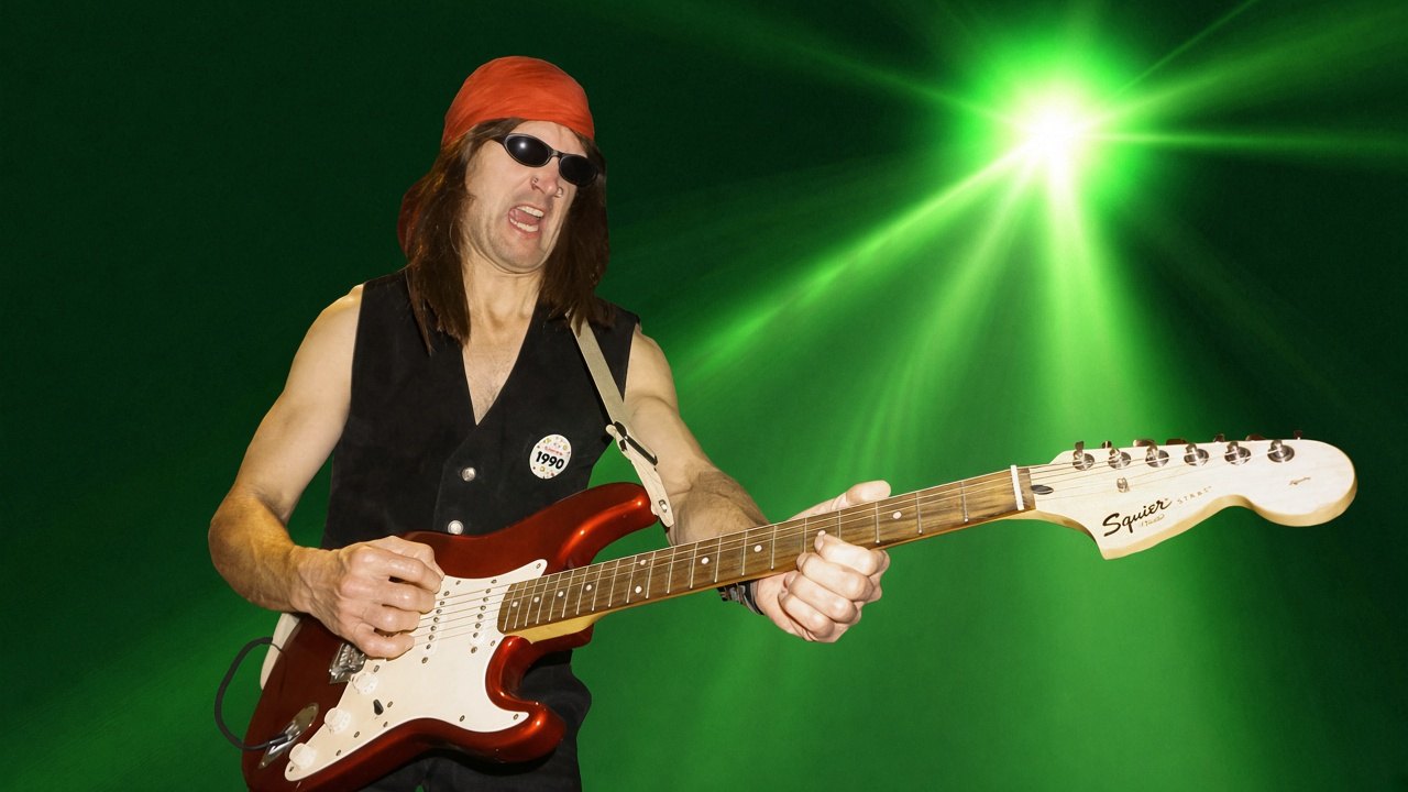 Guitarist Vas Defrens
