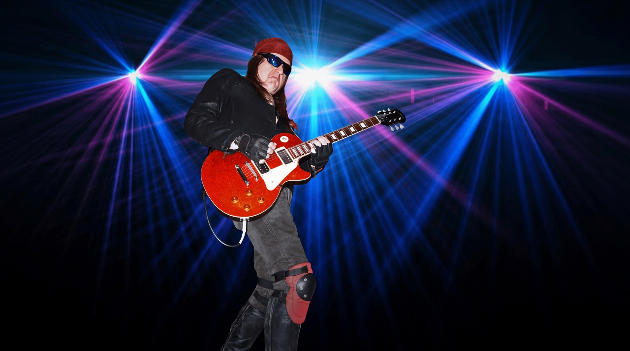 Lars Gunblade and his Les Paul Standard, Limited Edition